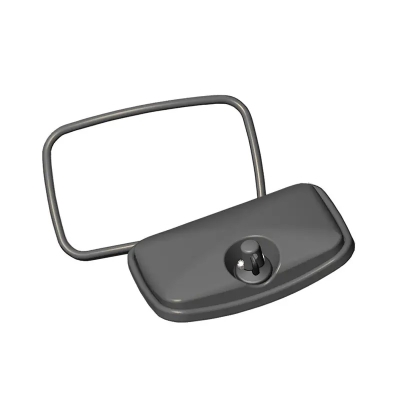 Универсално външно странично широкоъгълно огледало за обратно виждане 24х15см за камион автобус строителни и селскостопански машини багери кемпери и др.