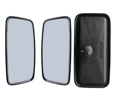 Комплект от 2 бр. универсални огледала за обратно виждане с основа 375 mm x 190 mm за камион автобус строителни и селскостопански машини и др.