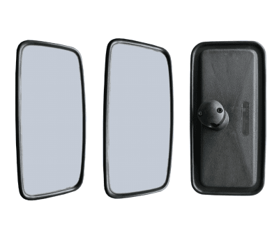 Комплект от 2 бр. универсални огледала за обратно виждане с основа 375 mm x 190 mm за камион автобус строителни и селскостопански машини багери кемпери и др.