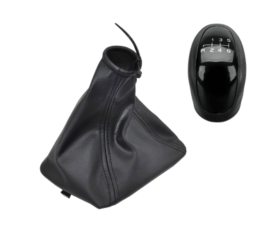 Топка Скоростен Лост с Маншон За Mercedes Sprinter W906 Volkswagen Crafter 6 Скорости Еко Кожа OEM 9062601809,2E1711101B, 2E1711025