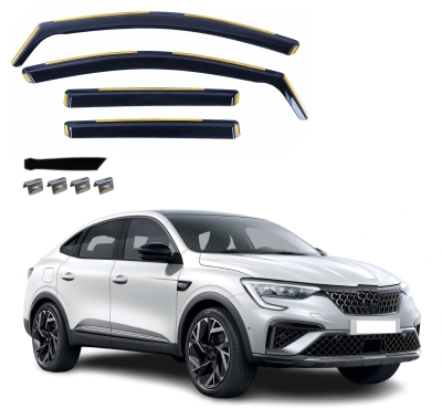 Комплект от 4бр. ветробрани за Renault Arkana Facelift 2023 г. +, марка FLEX