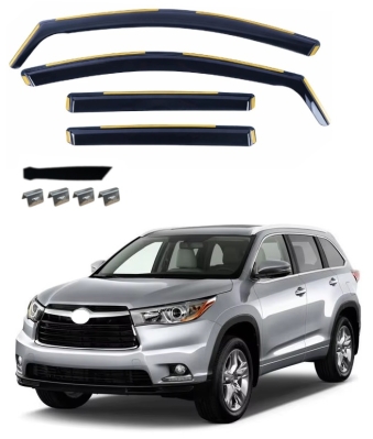 Комплект от 4бр. ветробрани за TOYOTA HIGHLANDER III 2013 - 2019 г., марка FLEX