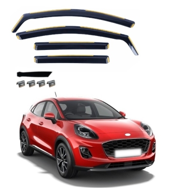 Комплект от 4бр. ветробрани за FORD PUMA 2020 г. +, марка FLEX
