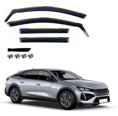 Комплект от 4бр. ветробрани за PEUGEOT 408 LSE 2022 г. +, марка FLEX