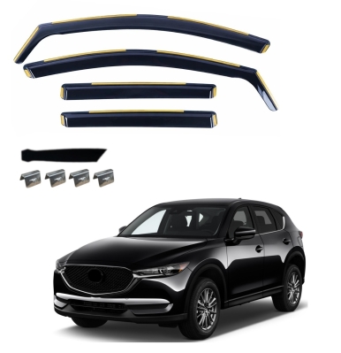 Комплект от 4бр. ветробрани за MAZDA CX-5 II 2017 - 2021 г., марка FLEX
