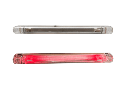 Червен LED габарит/контурна светлина – 6 Диода  24V  240 mm