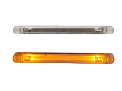 Оранжев LED габарит/контурна светлина – 6 Диода  24V  240 mm