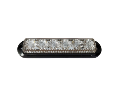 LED аварийна / сигнална лампа (Flash) – Бяла 6 Диода  4 режима 12V-24V