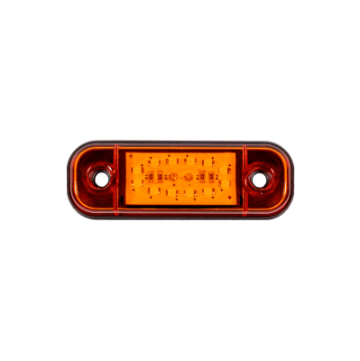 Жълта LED Габаритна светлина / маркер - 12 диода 12V-24V