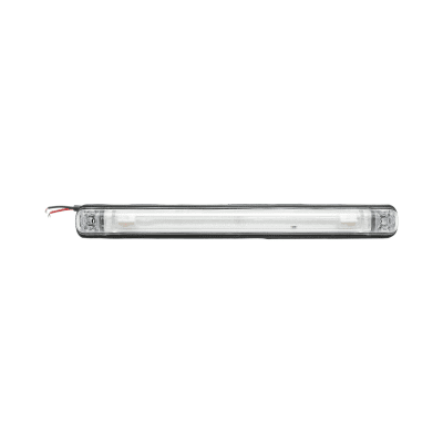 Бял LED габарит/контурна светлина – 6 Диода 24V 240 mm