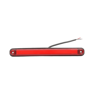 Червен LED Габарит / Маркер с NEON ефект - 16 диода 12V-24V 235mm