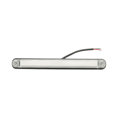 Бял LED Габарит / Маркер с NEON ефект - 16 диода 12V-24V 235mm