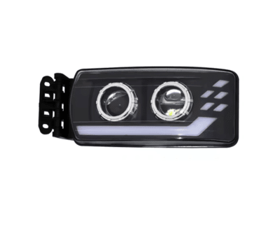 Ляв LED Фар за IVECO STRALIS 24V – DRL, Startup Effect, Лупи, OEM 5801571746