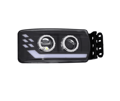 Десен LED Фар за IVECO STRALIS 24V – DRL, Startup Effect, Лупи, OEM 5801571745