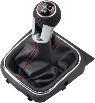 Топка скоростен лост + маншон 5 скорости за VW Golf 5 / Golf 6 / Jetta / EOS / Scirocco - OEM 5K0711113