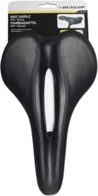 Спортна седалка за велосипед колело 27 x 17cm черна Dunlop