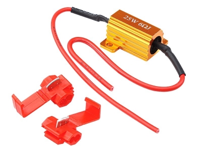 CANBUS LED резистор 25W 6 Ohm – 12V – за LED крушки - Carmotion