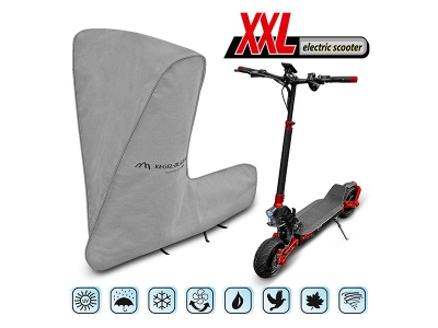 Покривало за електрическа тротинетка Kegel серия Basic размер XXL сиво 155см