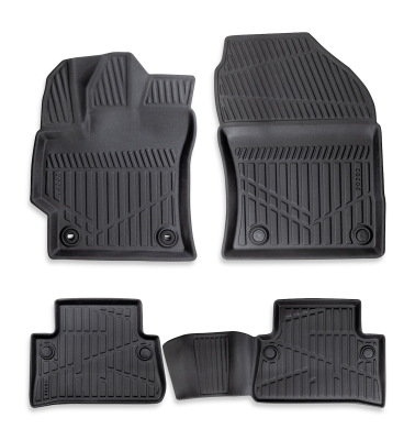 Комплект 4бр. 3D TPE стелки за купе Erpassan - TOYOTA COROLLA CROSS 2020+