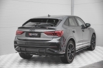 Добавка за задна S-line броня Maxton design за Audi Q3 Sportback (2019-)