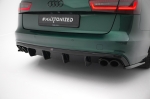 Дифузьор за задна броня Maxton design за Audi A6 C7 (2011-2014)