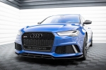 Спойлер за предна броня Maxton design за Audi RS6 C7 (2013-2018)