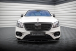 Спойлер за предна броня Maxton design за Mercedes Benz W222 Facelift (2017-2020)