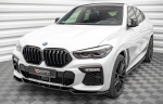 Спойлер за предна броня Maxton design за BMW X6 G06 (2019-2023)