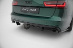 Дифузьор за задна броня Maxton design за Audi A6 C7 (2011-2014)