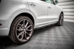 Добавки за прагове Maxton design за Audi Q3 S-line (2014-2018)