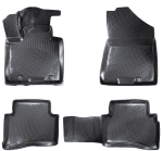Гумени стелки тип леген за Kia Sportage 2015-2021 / Hyundai Tucson 2015-2019 (IX35), модел RizLine