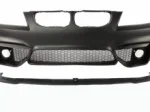Предна броня за BMW E92 (2009-2012) - M4 дизайн с добавка и отвори за халогени