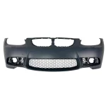 Предна броня за BMW E90 (2008+) - М3 дизайн с  бъбреци, отвори за халогени, маркирана за парктроник