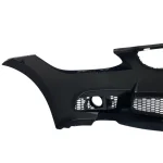 Предна броня за BMW E90 (2008+) - М3 дизайн с  бъбреци, отвори за халогени, маркирана за парктроник