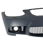 Предна броня за BMW E90 (2008+) - М3 дизайн с  бъбреци, отвори за халогени, маркирана за парктроник