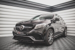 Спойлер за предна броня Maxton design за Mercedes-Benz GLE Coupe/SUV (2015-2019)