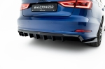 Дифузьор за задна броня Maxton design за Audi A3 8V седан (2012-2016)