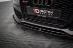 Спойлер за предна броня Maxton design за Audi A6 C7 (2011-2017)