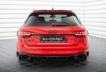 Добавка за задна броня Maxton design за Audi RS4 B9 (2017-2024)