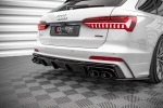 Дифузьор за задна броня Maxton design за Audi S6/A6 C8 (2018-)