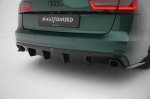 Дифузьор за задна броня Maxton design за Audi A6 C7 (2011-2014)