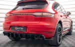 Дифузьор за задна броня Maxton design за Porsche Macan (2014-2021)