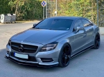 Спойлер за предна AMG броня за Mercedes Benz CLS W218 (2011-2014) Maxton Design