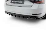 Дифузьор за задна броня Maxton design за Skoda Superb (2015-2019)