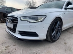 Спойлер за стандартна предна броня за Audi A6 C7 (2011-2014) Maxton Design