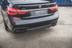 Добавка за задна броня Maxton design за BMW G11 M-pack (2015-2018)