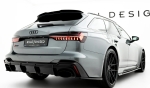 Дифузьор за задна броня Maxton design за Audi RS6/RS7 (2019-2023)