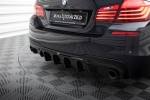 Дифузьор за задна броня Maxton design за BMW F10 (2009-2017)