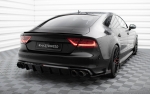 Дифузьор за задна броня Maxton design за Audi S7 (2010-2014)