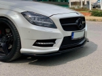 Спойлер за предна AMG броня за Mercedes Benz CLS W218 (2011-2014) Maxton Design